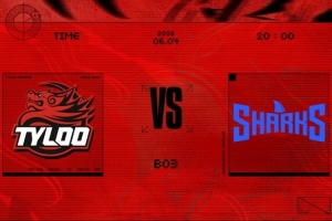还得是强图！战术多变打晕Sharks 轮流发力TYLOO小镇扳平比分