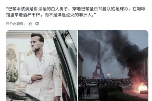 搏击冠军:巴黎本该满是讲法语的白人男子,而不是满是点火的非洲人视频封面